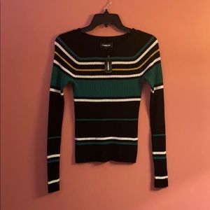 EXPRESS Striped Knit Sweater *NEW*